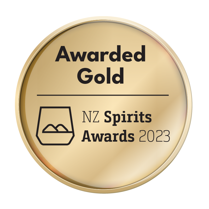 2023 NZ Spirits Awards Gold Medal