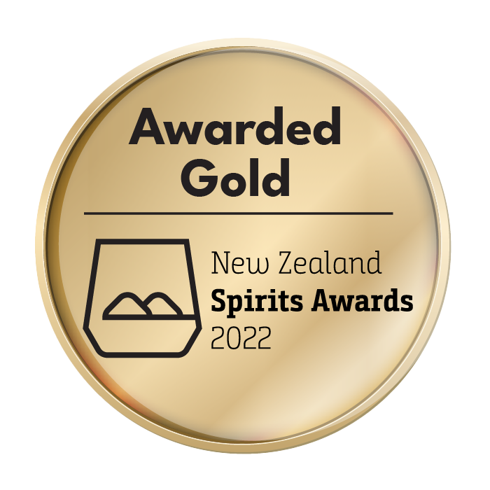 2022 NZ Spirits Awards Gold Medal