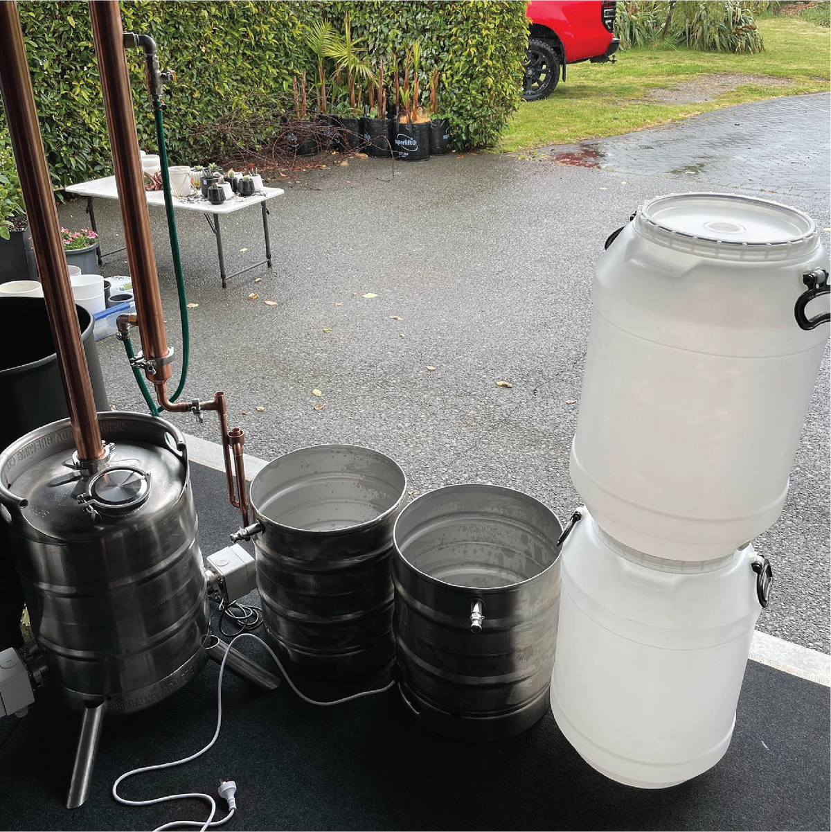 Our First Still and associated equipment