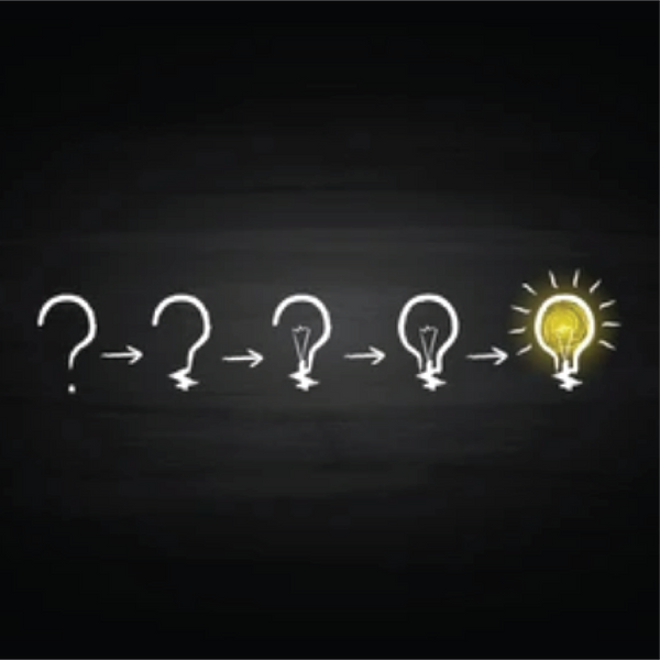 From question to idea