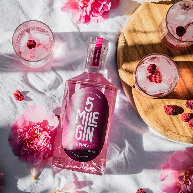 5 Mile Berry Gin - 700ml