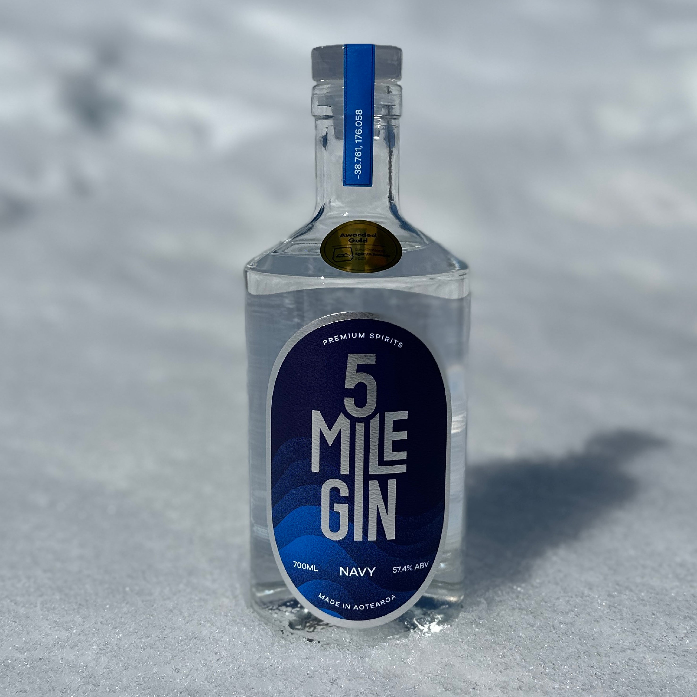 5 Mile Navy Gin - 700ml