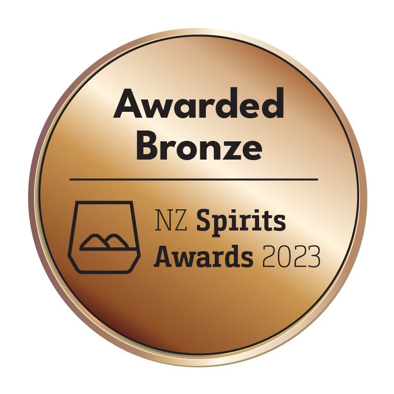 2023 NZ Spirits Awards Bronze Medal
